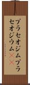 プラセオジム Scroll