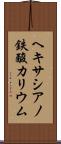 ヘキサシアノ鉄酸カリウム Scroll