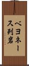 ベヨネース列岩 Scroll