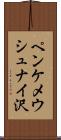 ペンケメウシュナイ沢 Scroll