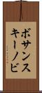 ボサンスキーノビ Scroll