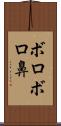 ボロボロ鼻 Scroll
