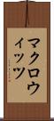 マクロウィッツ Scroll