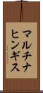 マルチナヒンギス Scroll