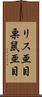 リス亜目 Scroll