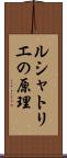 ルシャトリエの原理 Scroll