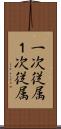 一次従属 Scroll