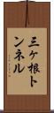 三ヶ根トンネル Scroll