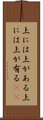 上には上がある Scroll