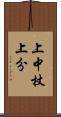 上中杖上分 Scroll