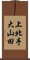 上北手大山田 Scroll