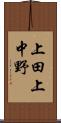上田上中野 Scroll