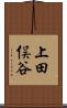 上田俣谷 Scroll