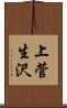 上菅生沢 Scroll