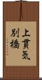 上貫気別橋 Scroll