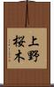 上野桜木 Scroll