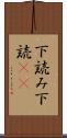 下読み Scroll