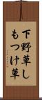 下野草 Scroll