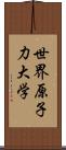 世界原子力大学 Scroll