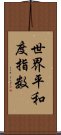 世界平和度指数 Scroll