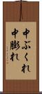 中ぶくれ Scroll