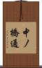 中ノ橋通 Scroll