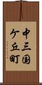 中三国ケ丘町 Scroll