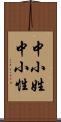 中小姓;中小性 Scroll