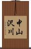 中山沢川 Scroll