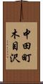 中田町木目沢 Scroll