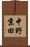 中野京田 Scroll