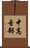 中高音部 Scroll