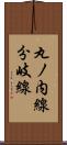 丸ノ内線分岐線 Scroll