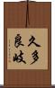 久多良岐 Scroll