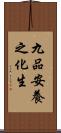 九品安養之化生 Scroll