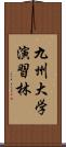 九州大学演習林 Scroll