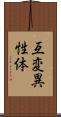 互変異性体 Scroll