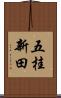 五桂新田 Scroll