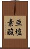 亜塩素酸 Scroll