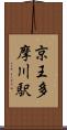 京王多摩川駅 Scroll