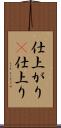 仕上がり(P) Scroll