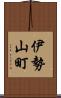 伊勢山町 Scroll