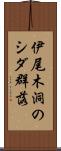 伊尾木洞のシダ群落 Scroll