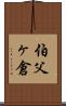 伯父ヶ倉 Scroll