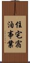 住宅宿泊事業 Scroll