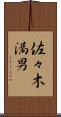 佐々木満男 Scroll