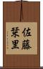 佐藤栞里 Scroll