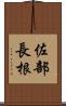 佐部長根 Scroll