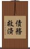 債務救済 Scroll
