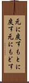 元に戻す Scroll